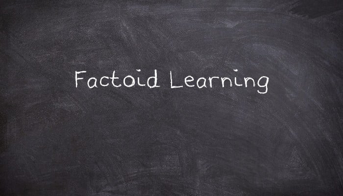 Factoid Learning