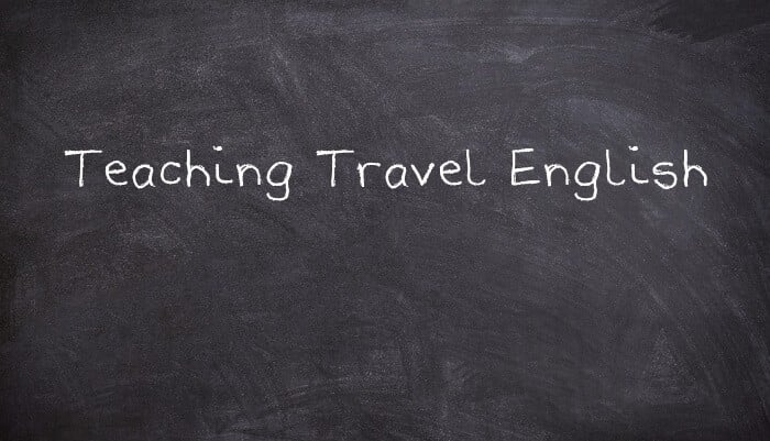 Teaching Travel English