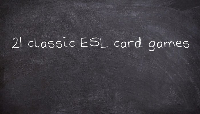 21 classic ESL card games