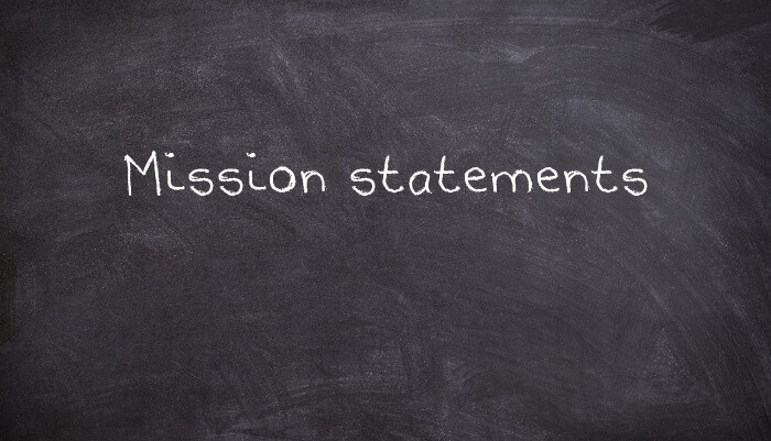 Mission statements
